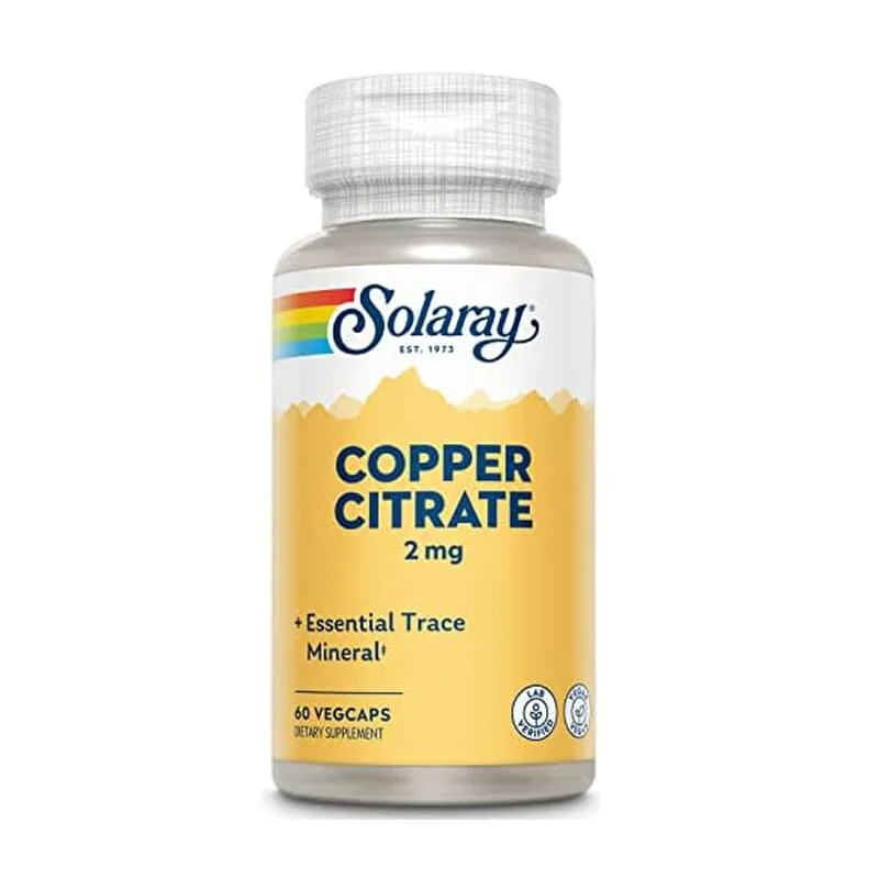 Cobre Citrato 2 mg 60 Caps