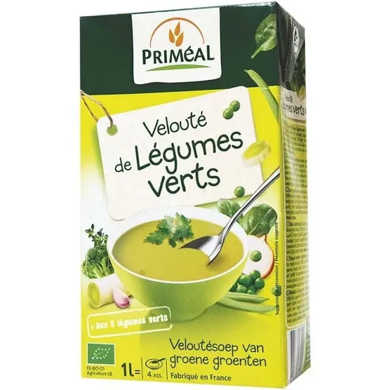 Crema De Verduras Verde Bio 1 L