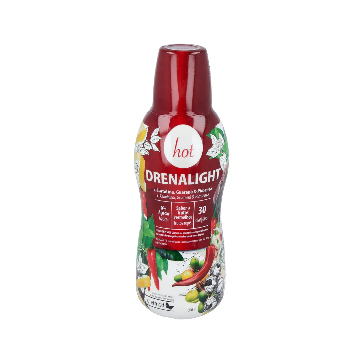 Drenalight Hot solución Oral 600 ml Dietmed