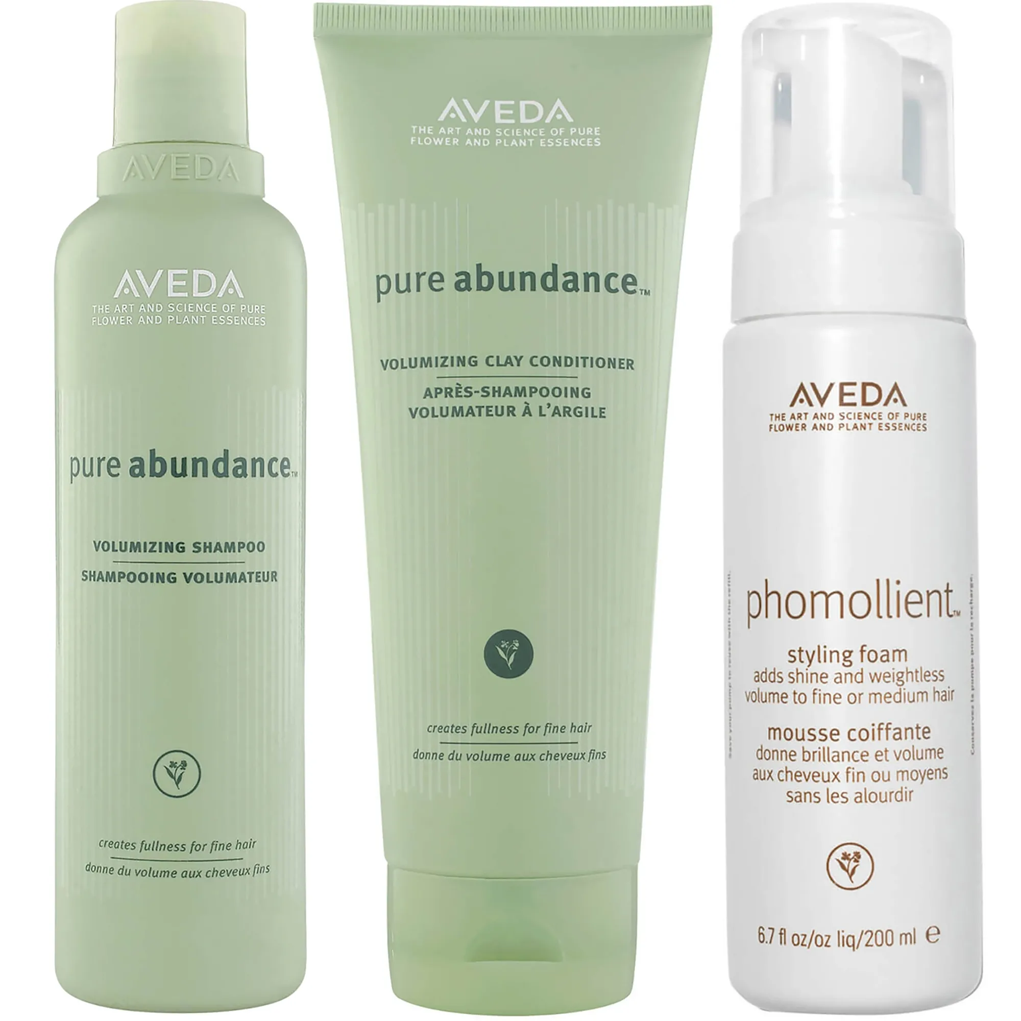 Pack productos voluminizantes Aveda Pump Up Volume (3 productos)