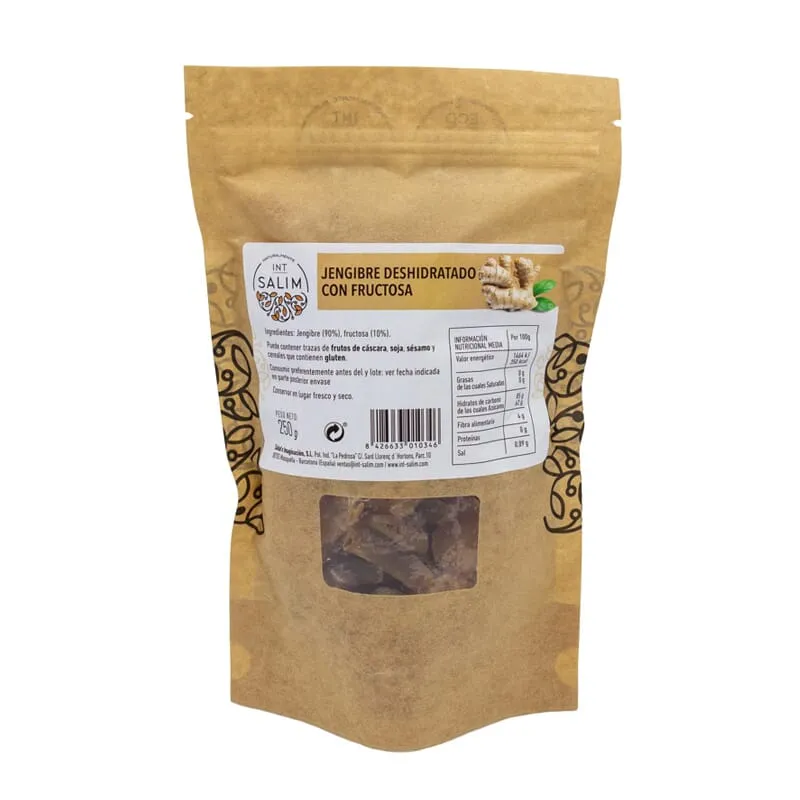 Jengibre Deshidratado Con Fructosa 250g