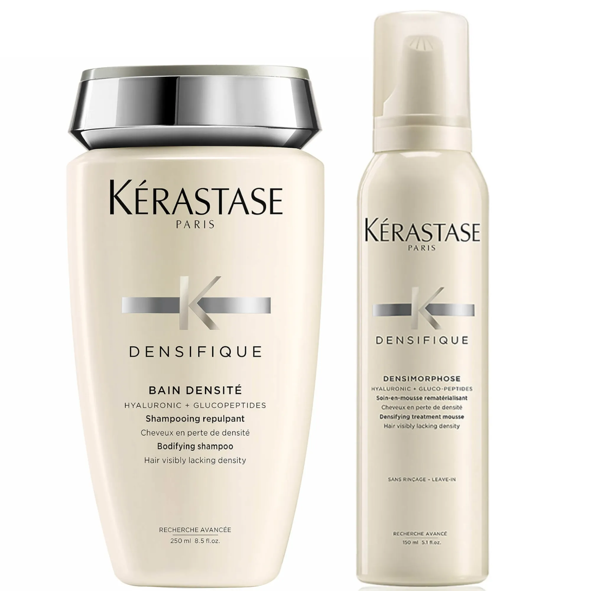 Duo Kérastase Densifique Bain Densite (250ml) y Mousse Densimorphose (150ml)