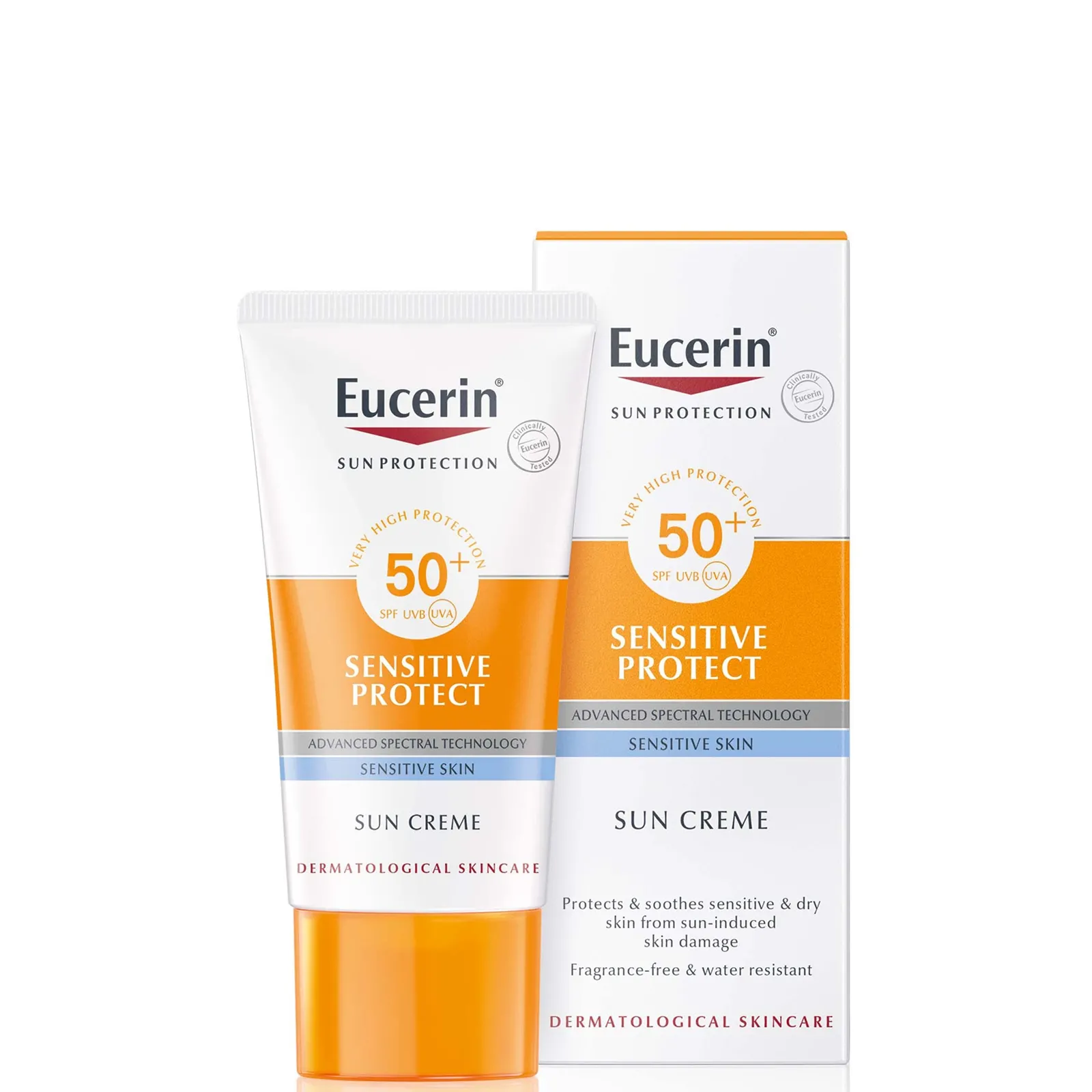 Crema Facial Protectora Eucerin® Sun Protection FPS50+ Very High (50ml)
