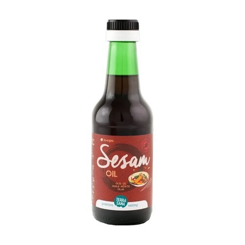 Aceite De Sésamo Tostado Sin Gluten Bio 250 ml