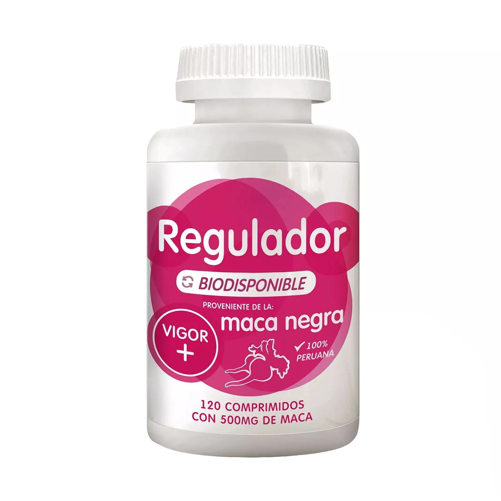 Maca Negra Regulador 120 Tabs