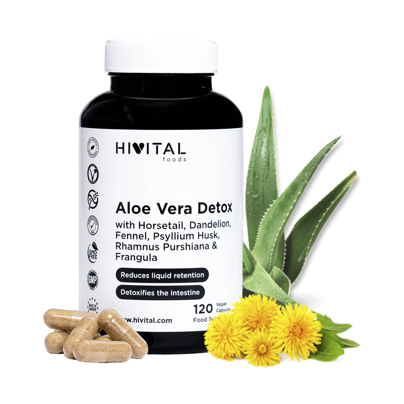 Aloe Vera Detox 120 VCaps