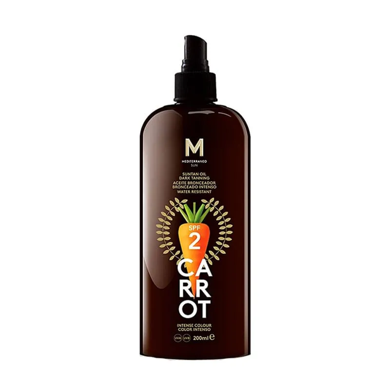 Carrot Suntan Oil Dark Tanning SPF2 100 ml