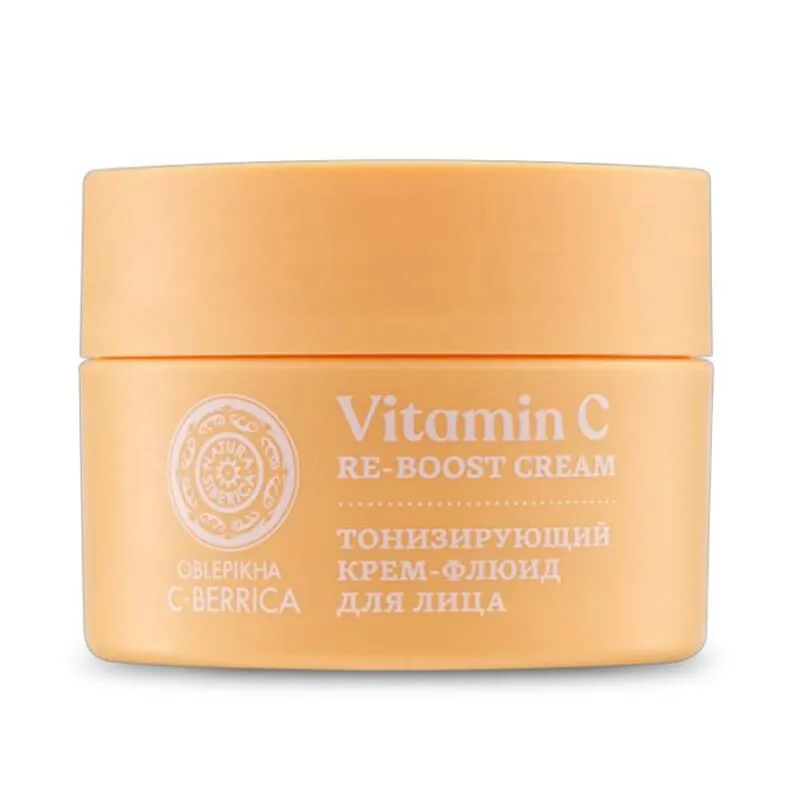 Crema Facial Fluida Tonificante Oblepikha Vitamina C 50 ml