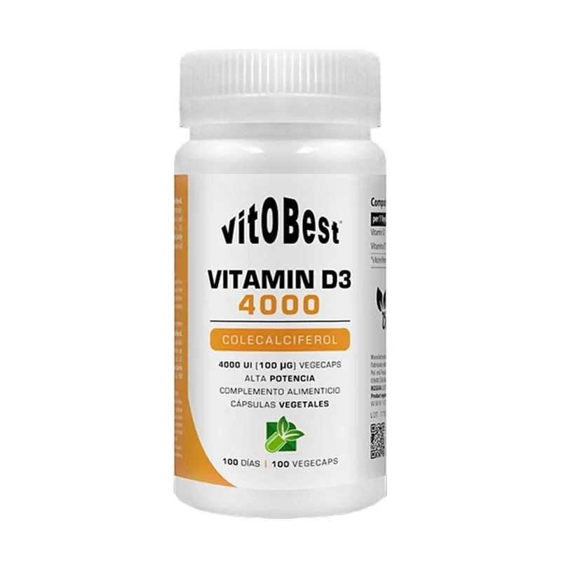 Vitamin D3 4000 ui 100 VCaps