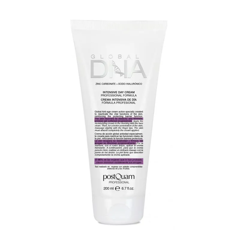 Global DNA Zinc Carbonate + Ácido Hialurónico Crema Noche 200 ml