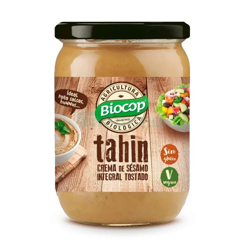 Tahin Crema De Sésamo Integral Tostado Bio 500g