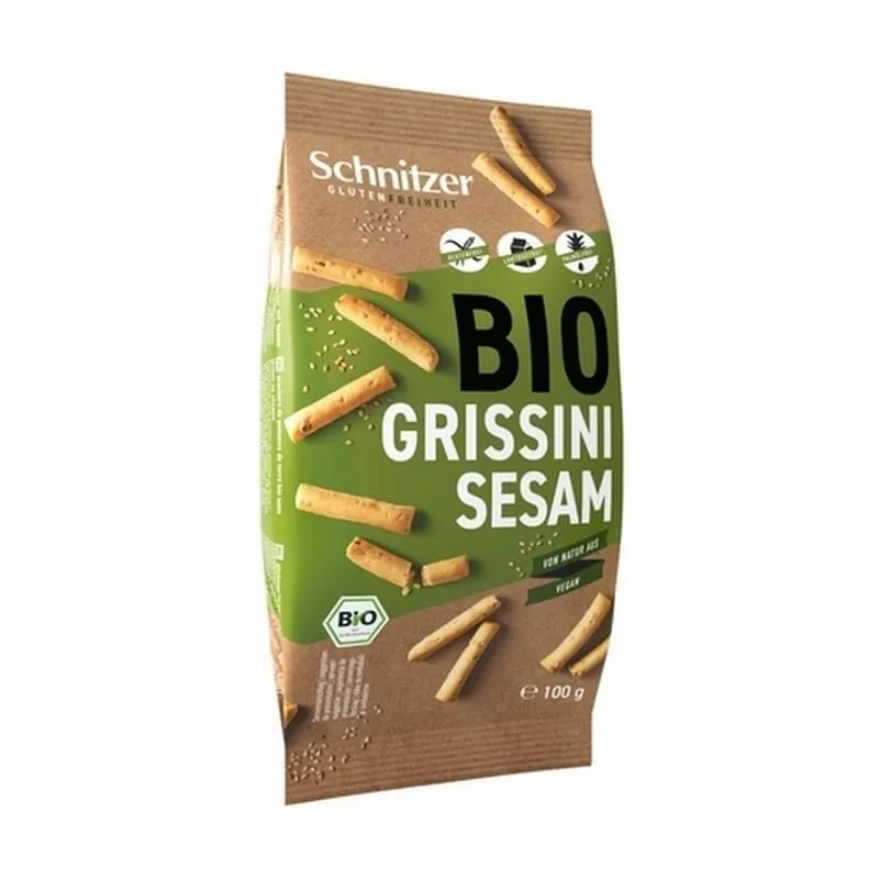 Palitos Grissini Sesamo Sin Gluten Eco 100g