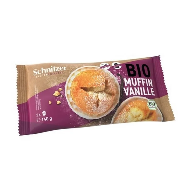Muffins De Vainilla Sin Gluten Bio 140g