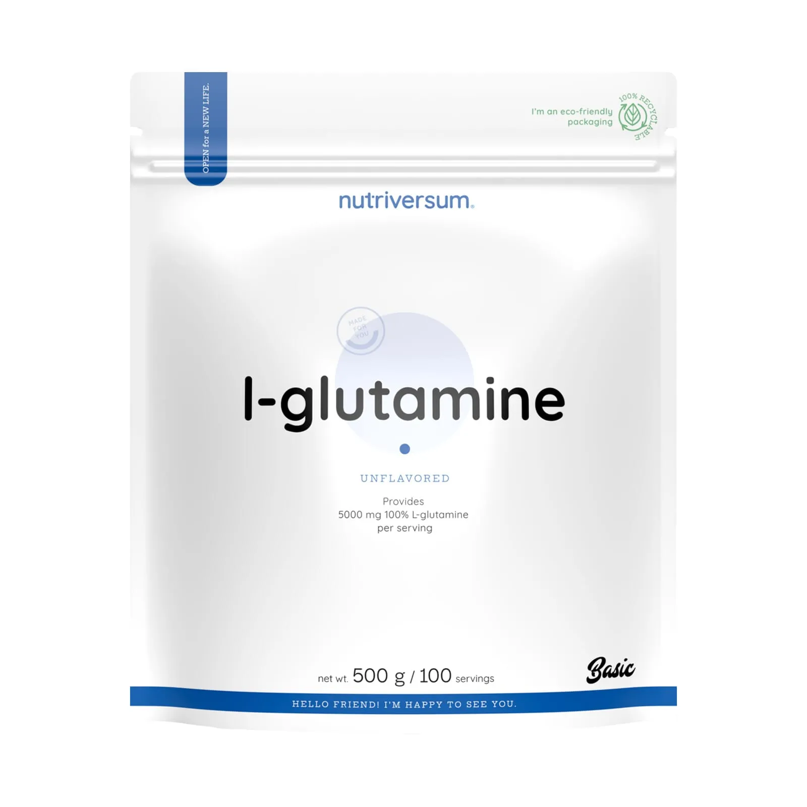 Basic L-Glutamine 500g