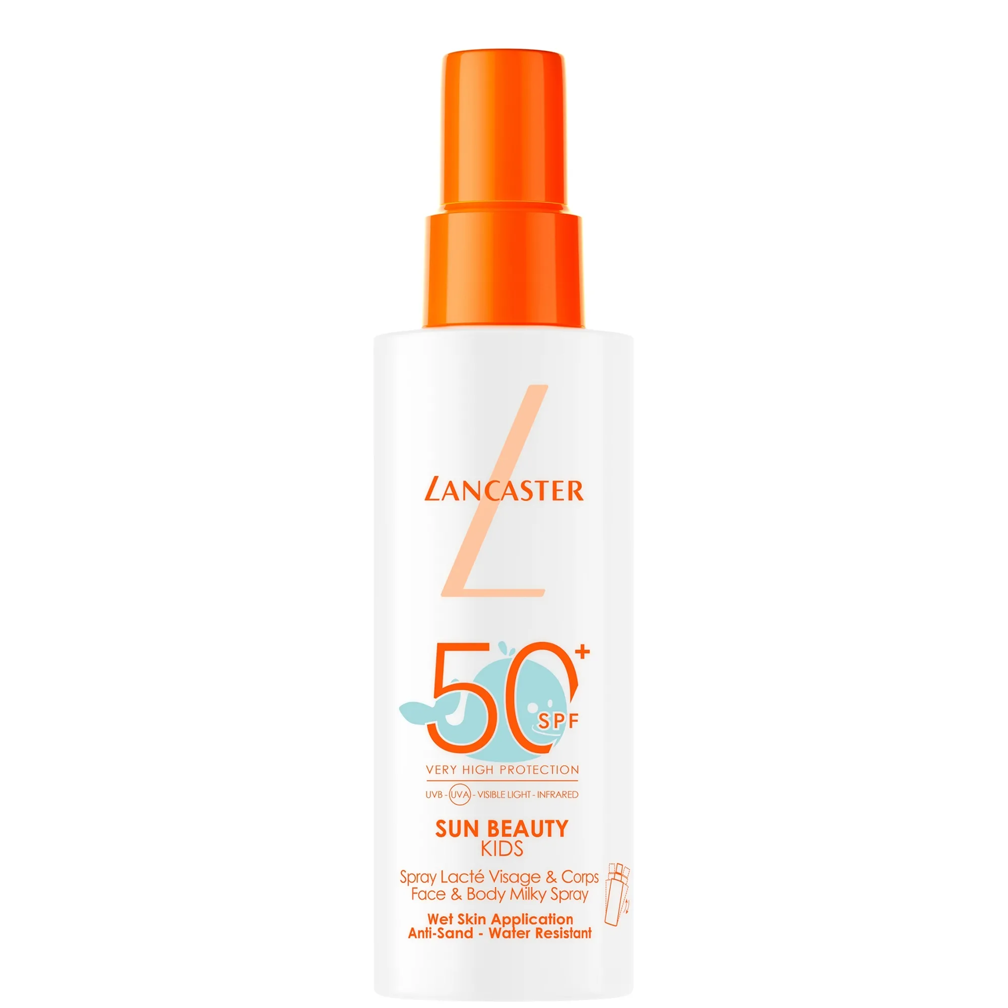 Lancaster Sun Sensitive Crema de protección solar facial y corporal para niños SPF50 150ml