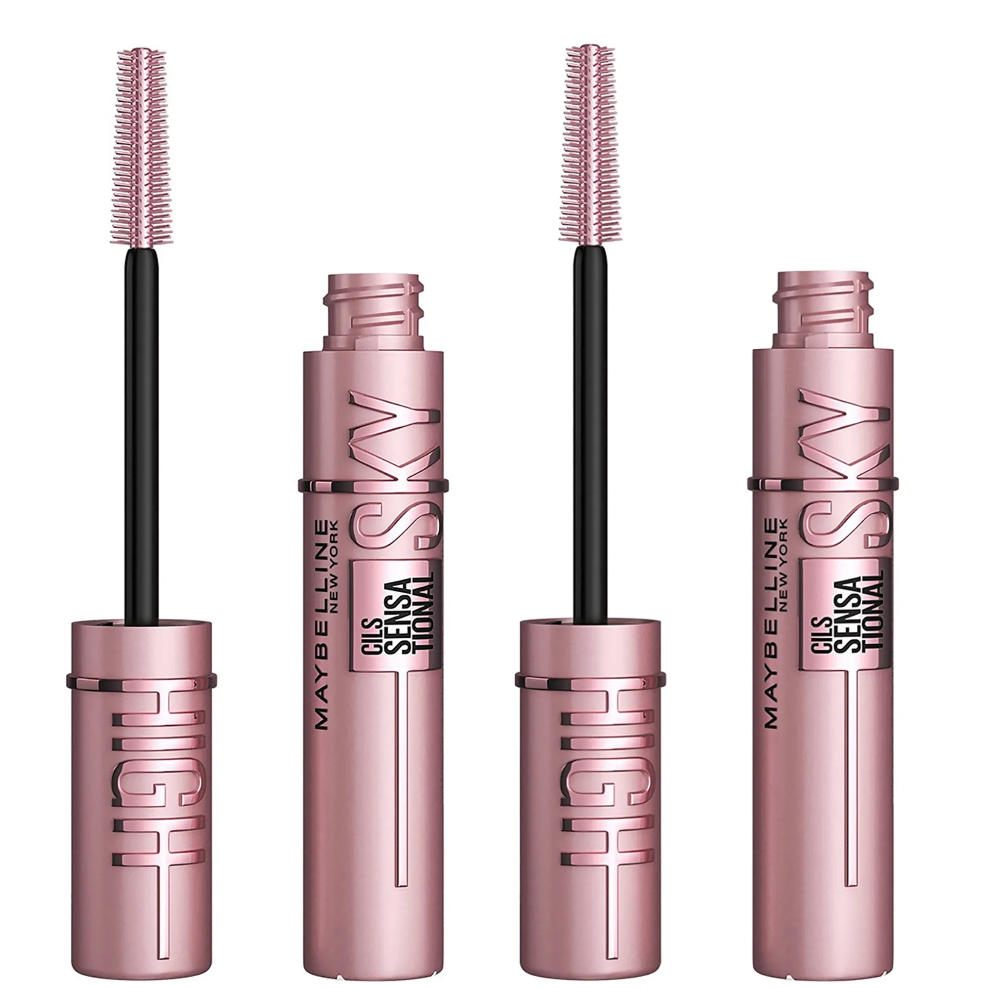Maybelline Lash Sensational Sky High Mascara Bundle (Various Shades)