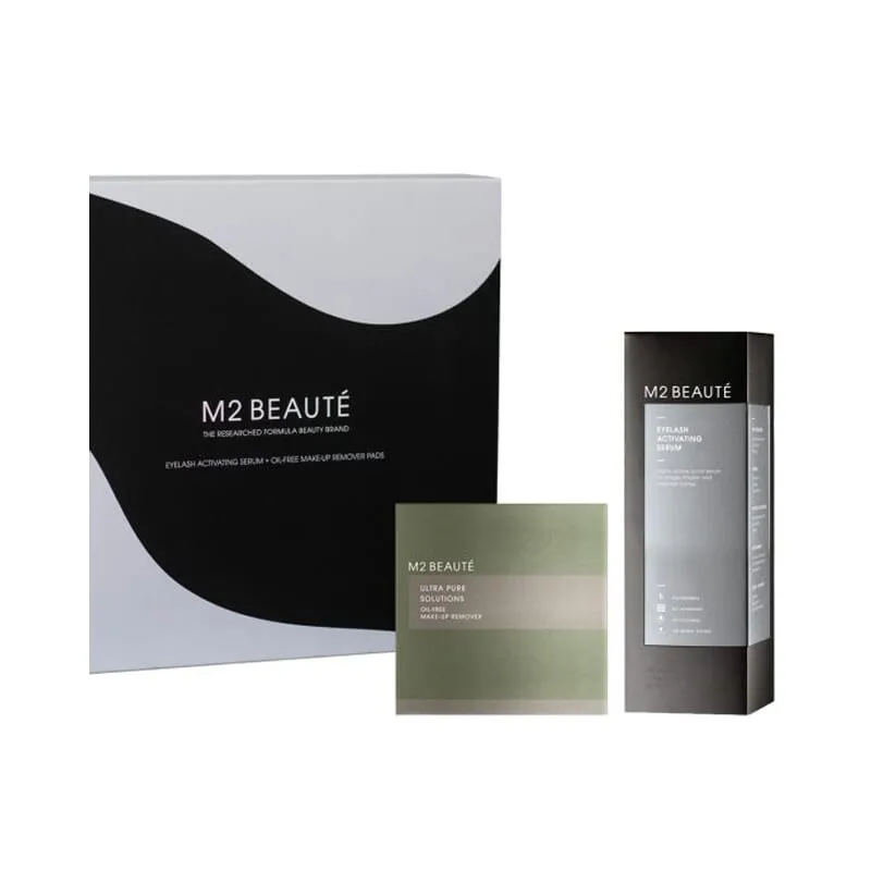 Eyelash Activating Serum + Oil-Free Make-Up Remover Pads