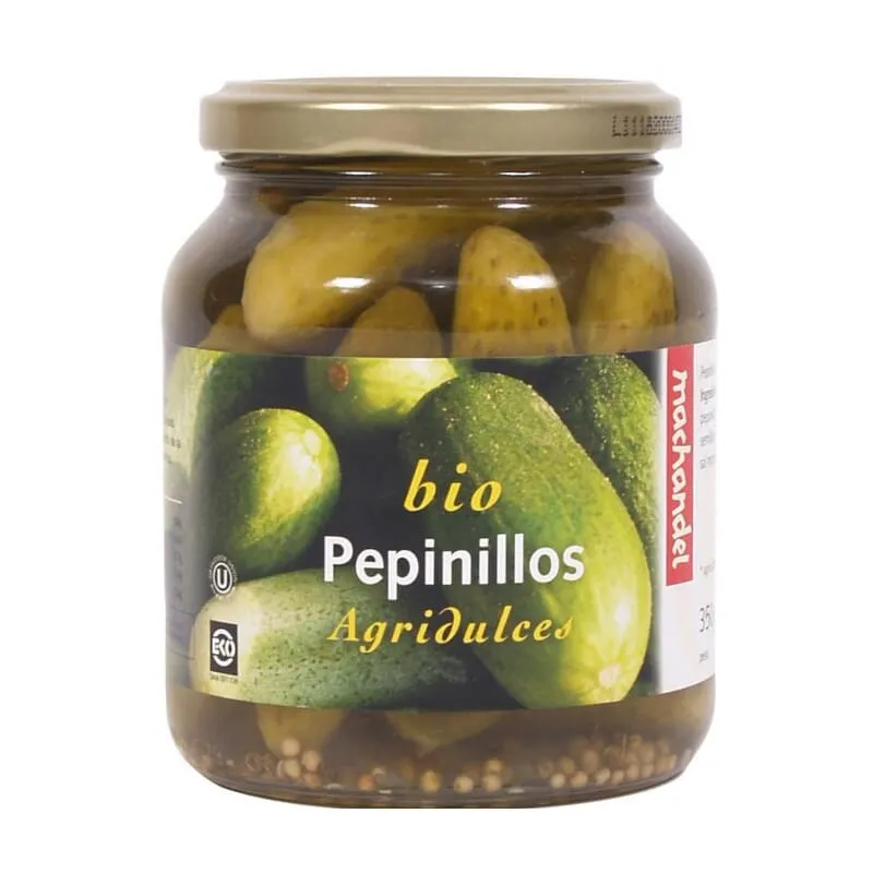 Pepinillos Agridulces Bio 350g