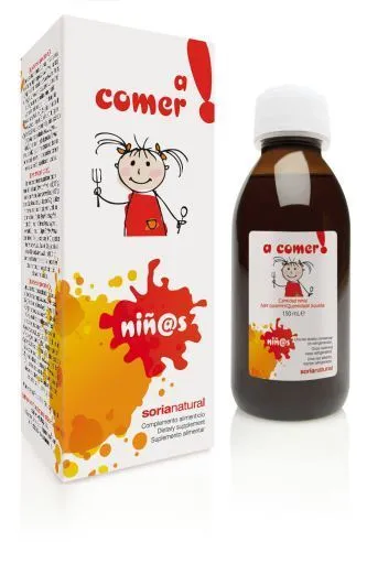 Jarabe Infantil "A Comer" 150 ml Soria Natural