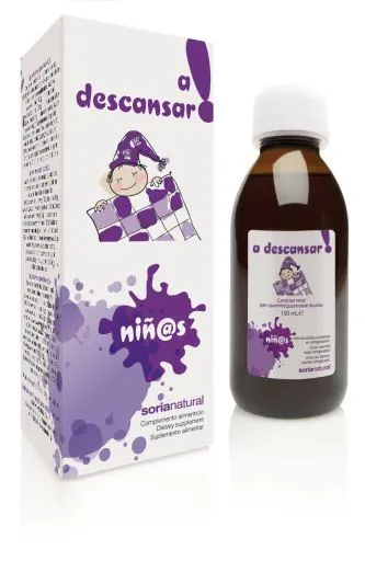 Jarabe Infantil "A Descansar" 150 ml Soria Natural