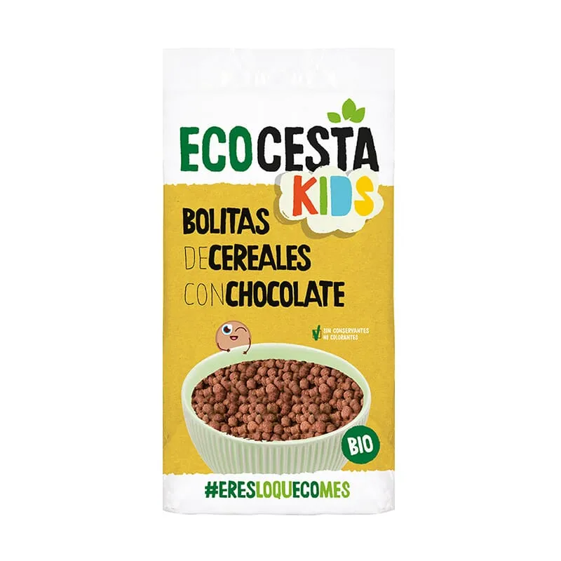 Kids Bolitas De Cereales Con Chocolate Bio 400g