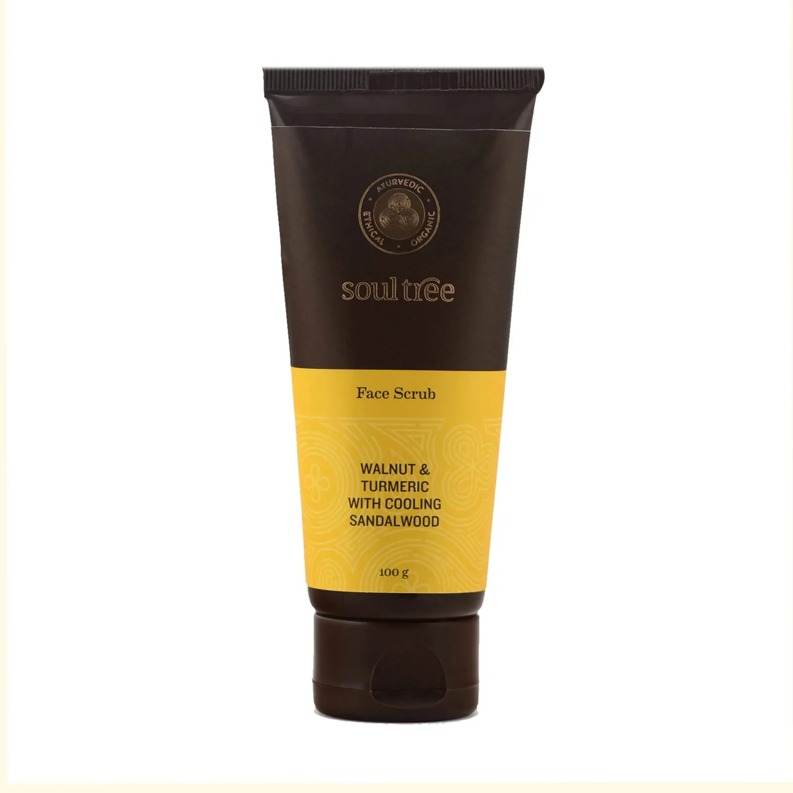 Exfoliante Facial Con Nuez Cúrcuma Y Sándalo 90 ml