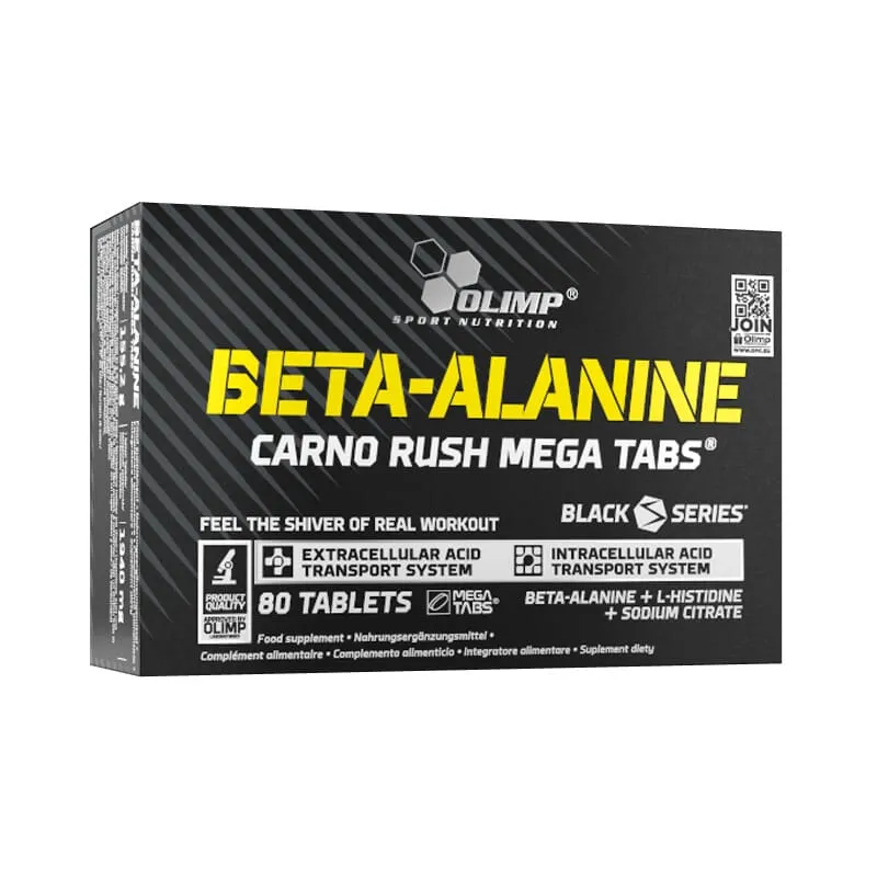 Beta Alanine Carno Rush Mega Tabs 80 Tabs