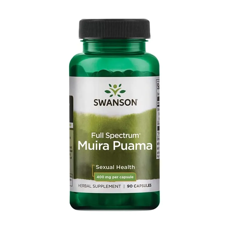 Full Spectrum Raíz De Muira Puama 400 mg 90 Caps