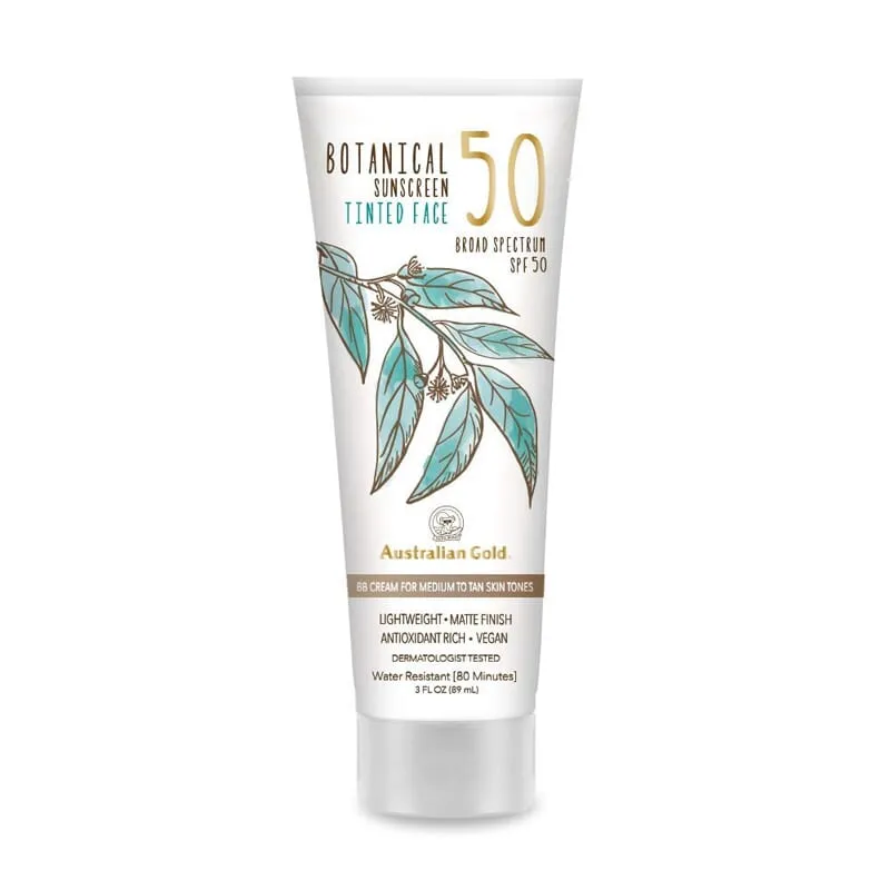 Botanical Spf50 Tinted Face #Medium-Tan 88 ml