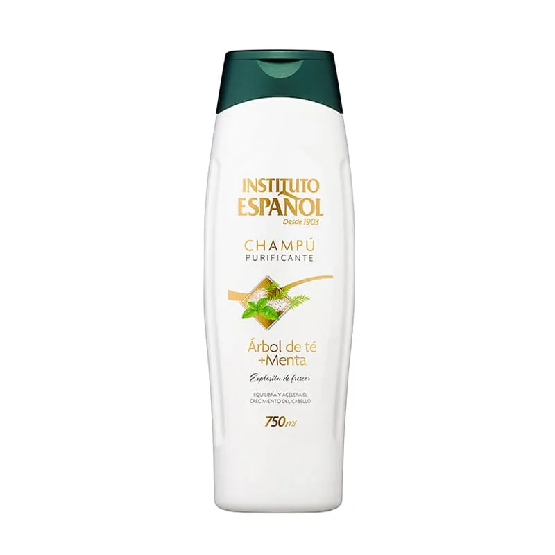 Champú Purificante Árbol De Té + Menta 750 ml