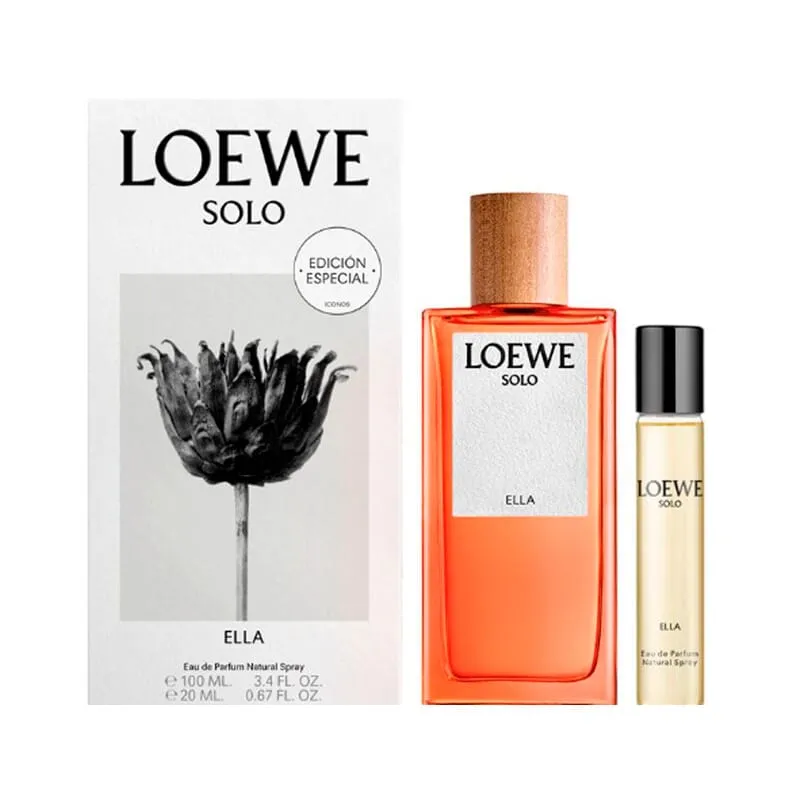 Solo Ella Lote EDP 100 ml + EDP Mini 20 ml
