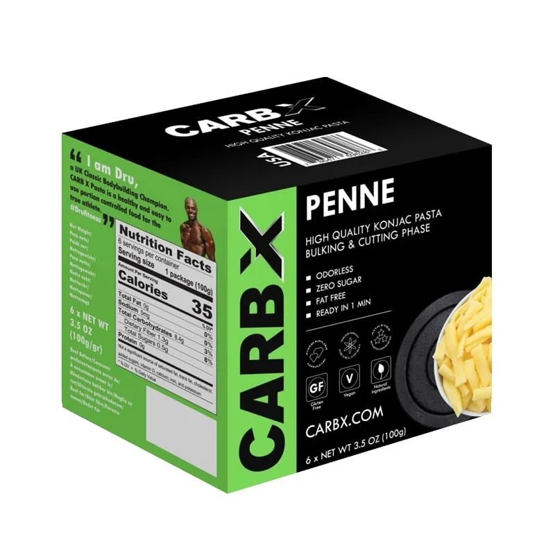 Carbx Konjac Pasta Penne 100g 6 Uds