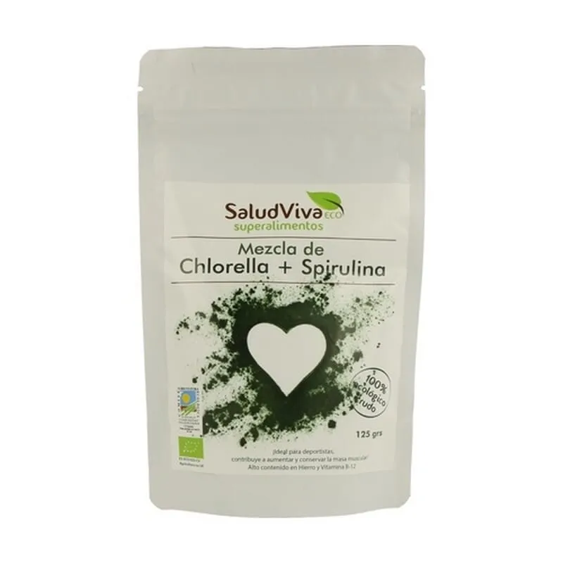 Mezcla de Chlorella + Spirulina 125g