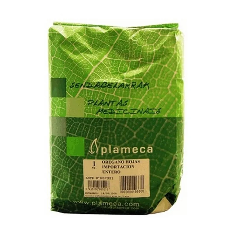 Oregano Hoja Import. Entero 1 Kg