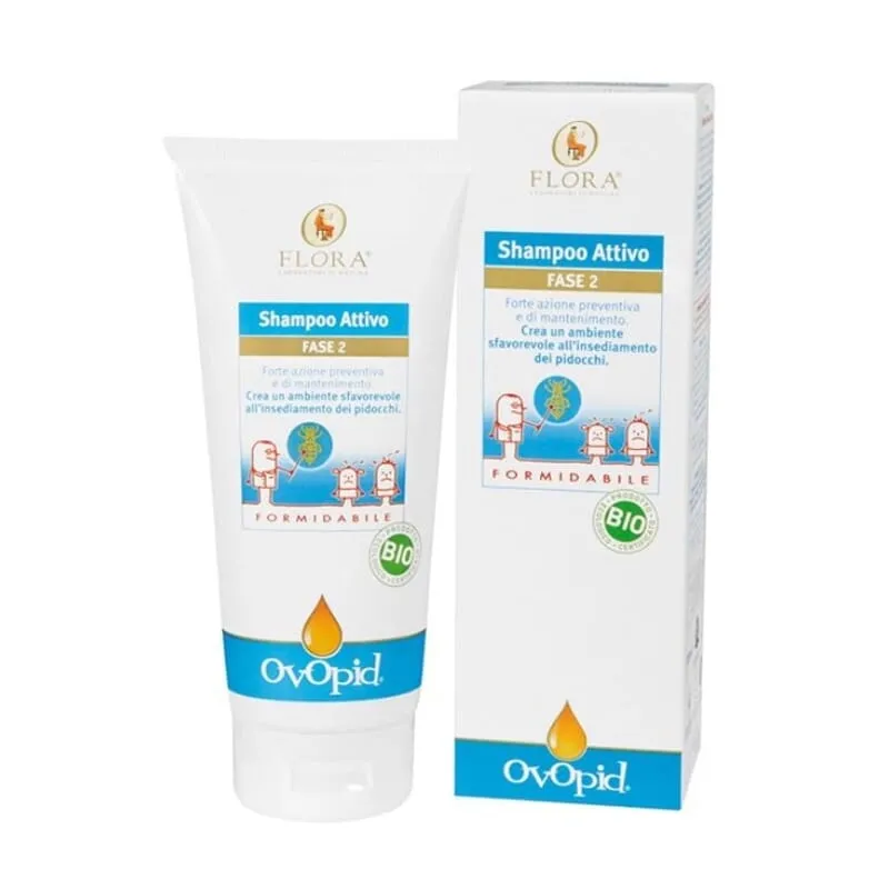 Champú Antiparásitos Ovopid Flora 200 ml