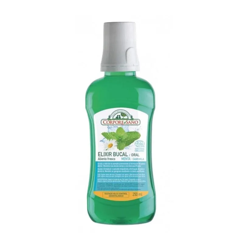 Elixir Bucal Menta Camomila 250 ml
