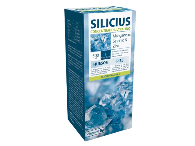 Silicius Concentrado Ultrafino Solución Oral 500 ml Dietmed