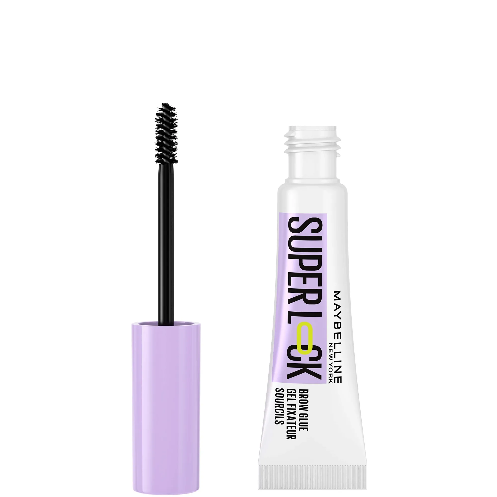 Maybelline Superlock Brow Glue Sweat-Resistant, Transfer-Resistant, 24H Wear 8ml - Clear
