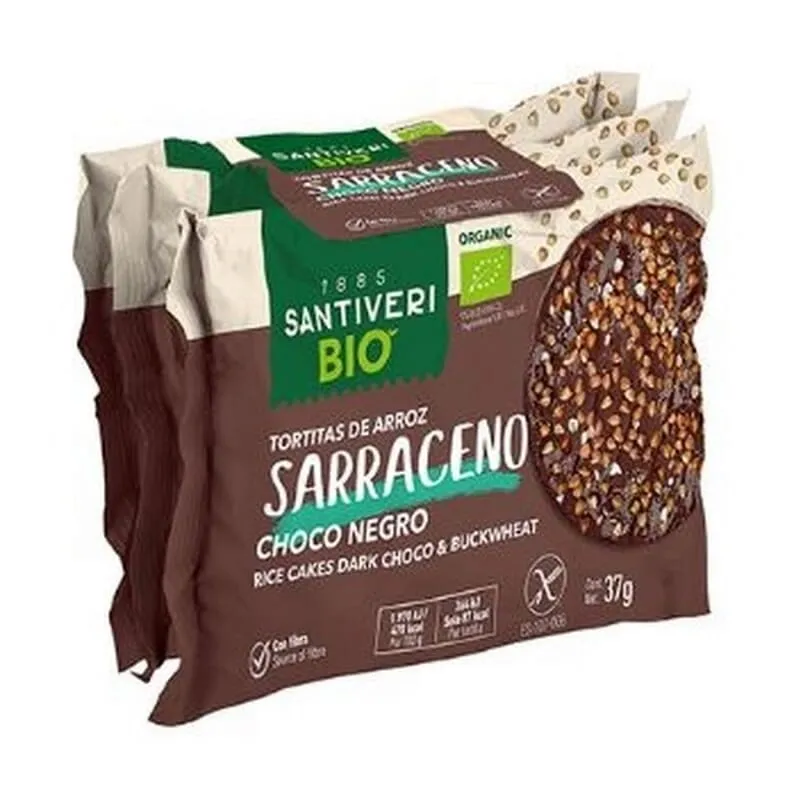 Tortitas Arroz Toppings Ssarraceno Bio 112g