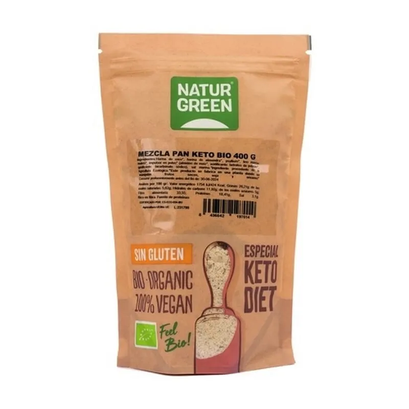Mezcla De Harina Pan Keto Eco 400g