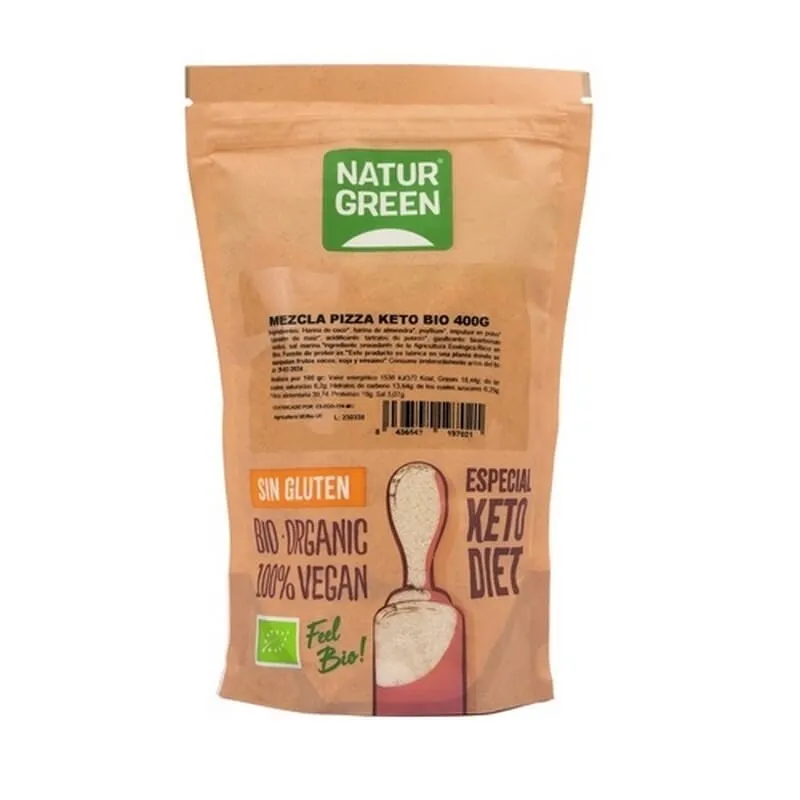 Mezcla Pizza Keto Bio 400g