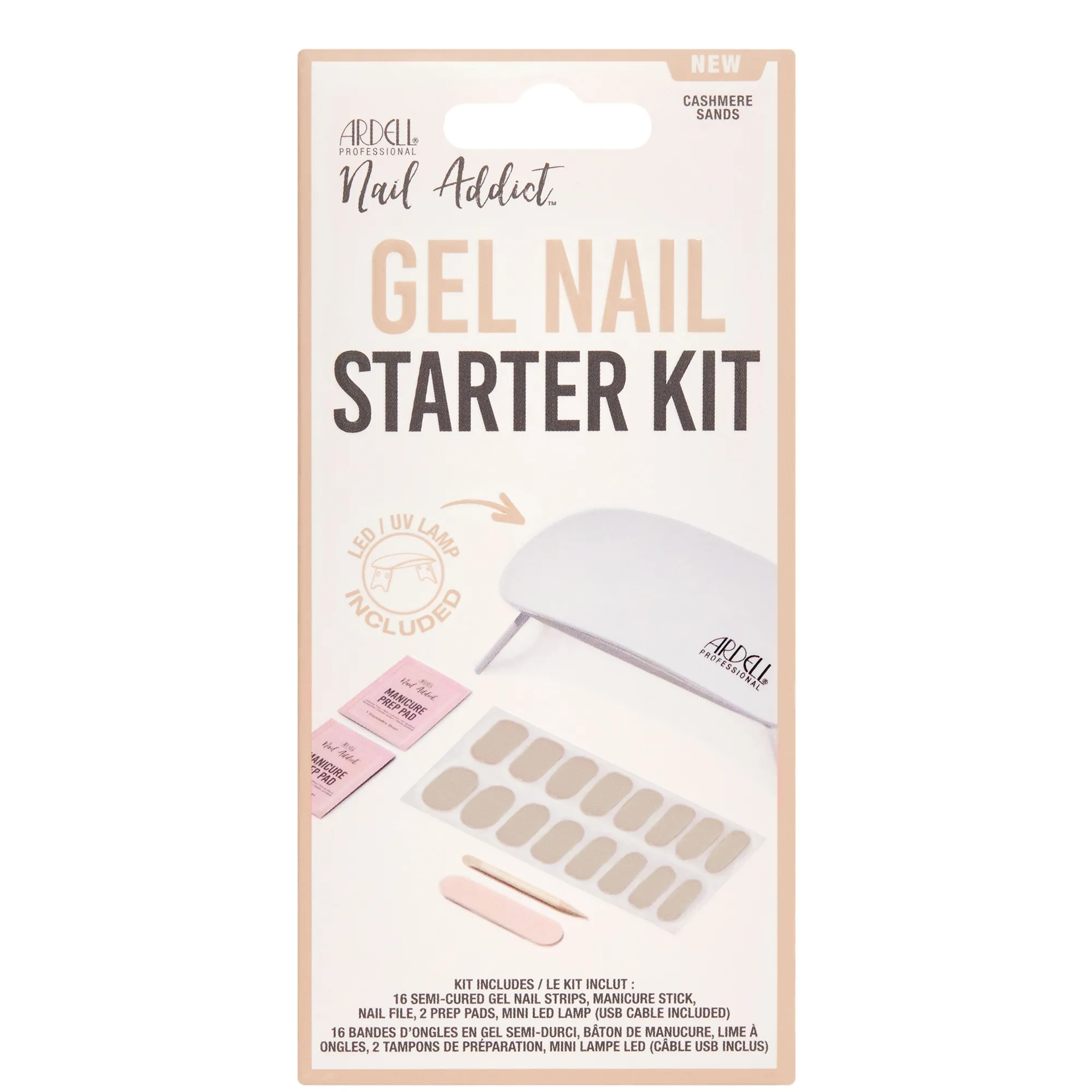 Ardell LED Gel Nail Starter Kit - Cashmere