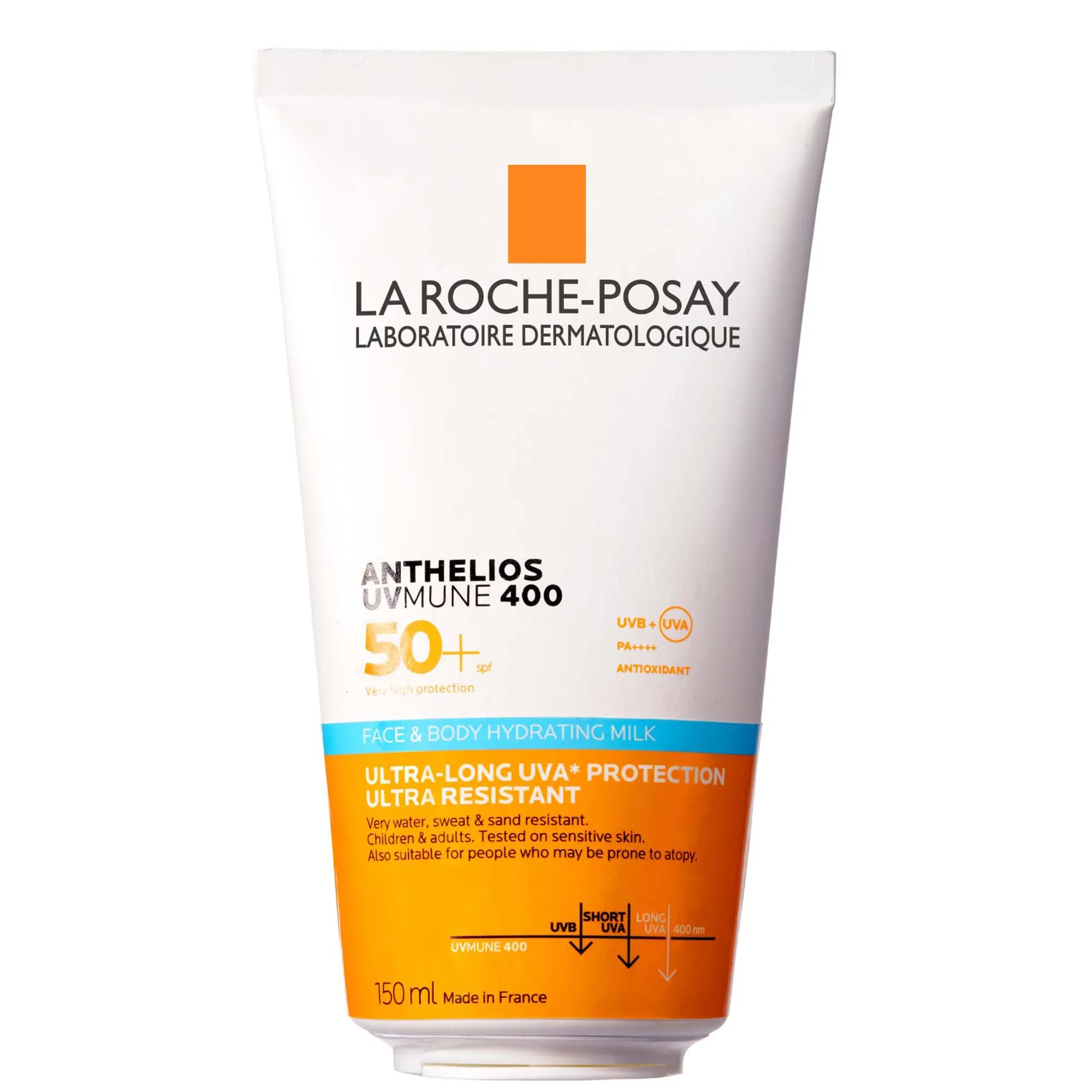 La Roche-Posay Anthelios UVMune 400 Face & Body Hydrating Milk SPF50+ 150ml