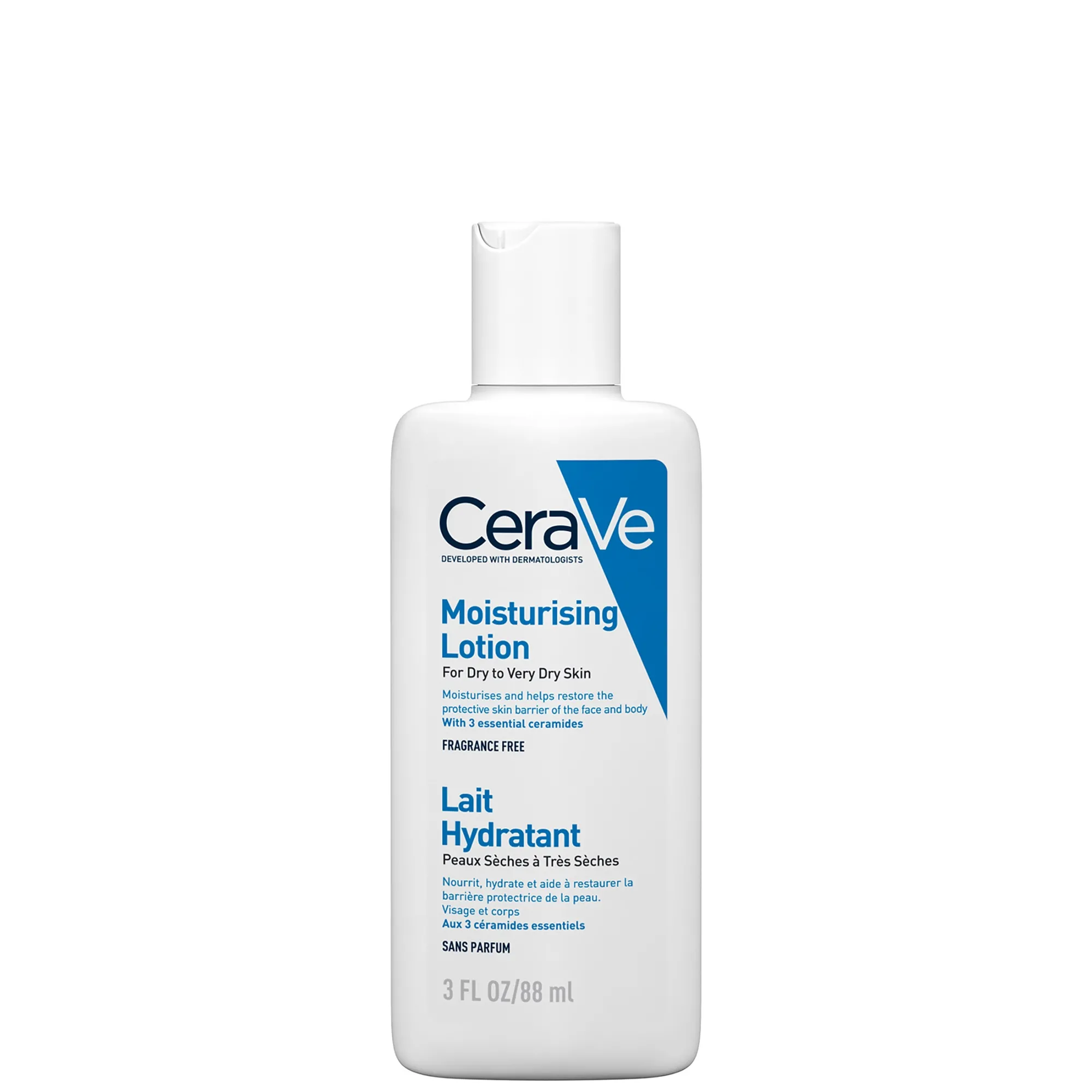 CeraVe Travel Size Moisturising Lotion for Dry Skin 88ml