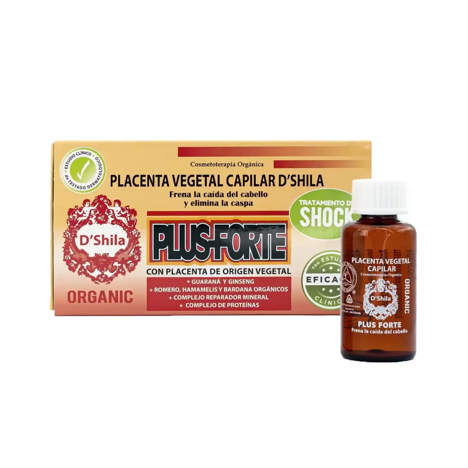 Placenta Vegetal Capilar Plus Forte 4 Uds 25 ml