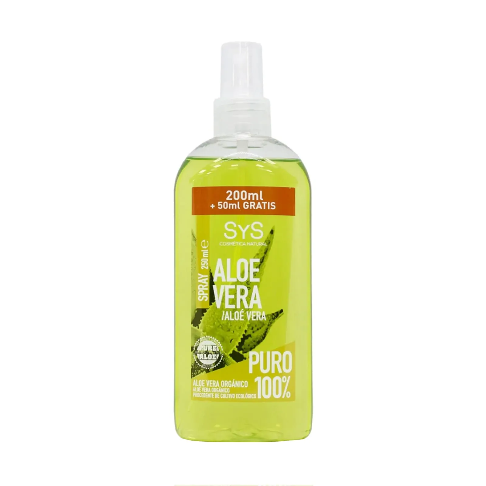 Spray Aloe Vera 100% Puro 200 ml