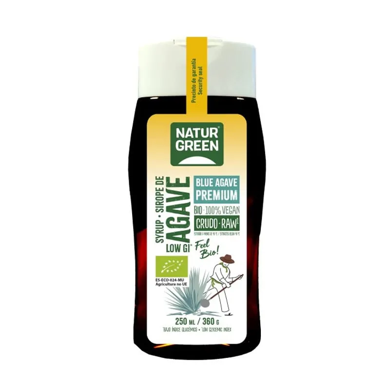 Sirope De Agave Crudo Bio 236 ml