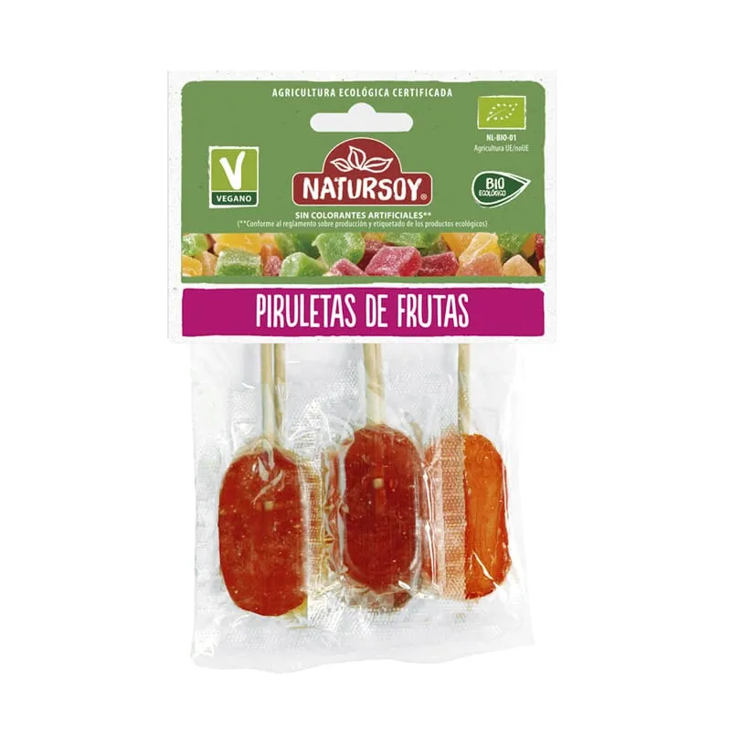 Piruletas 5 Sabores Eco Bolsa