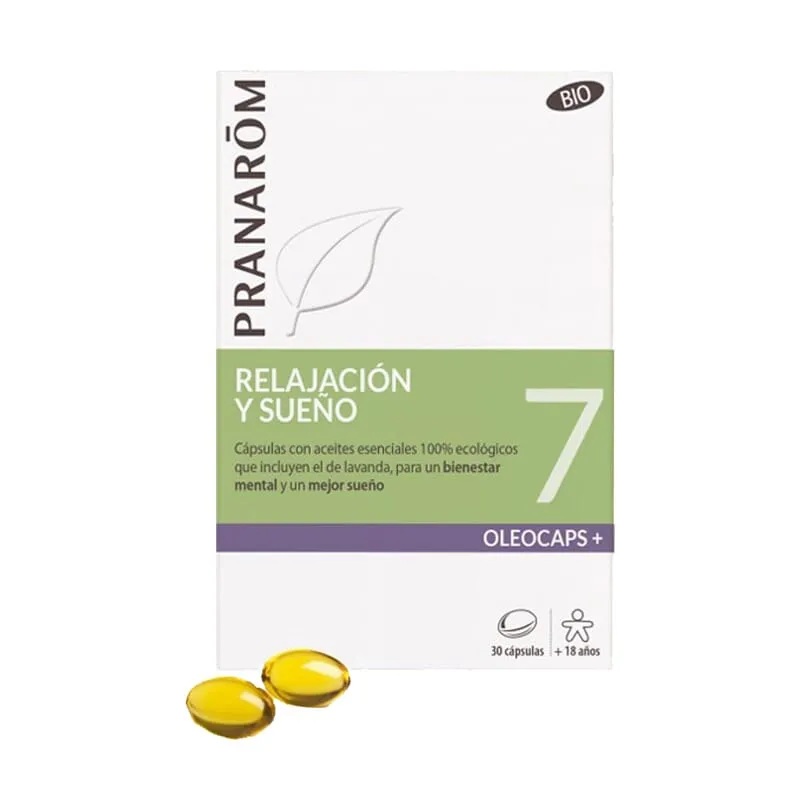 Oleocaps 7 Relajación y Sueño Bio