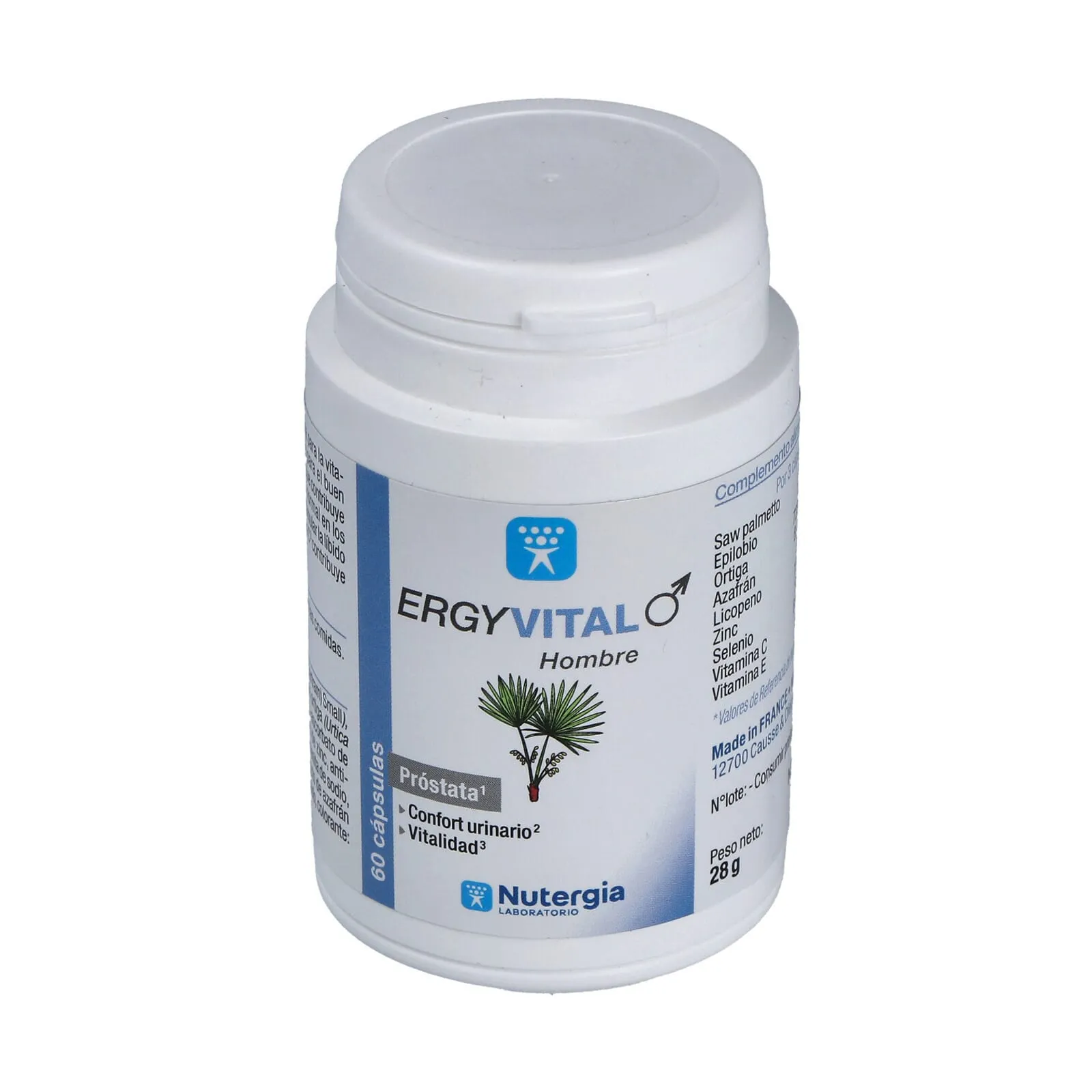 ErgyVital Hombre Próstata 60 Caps